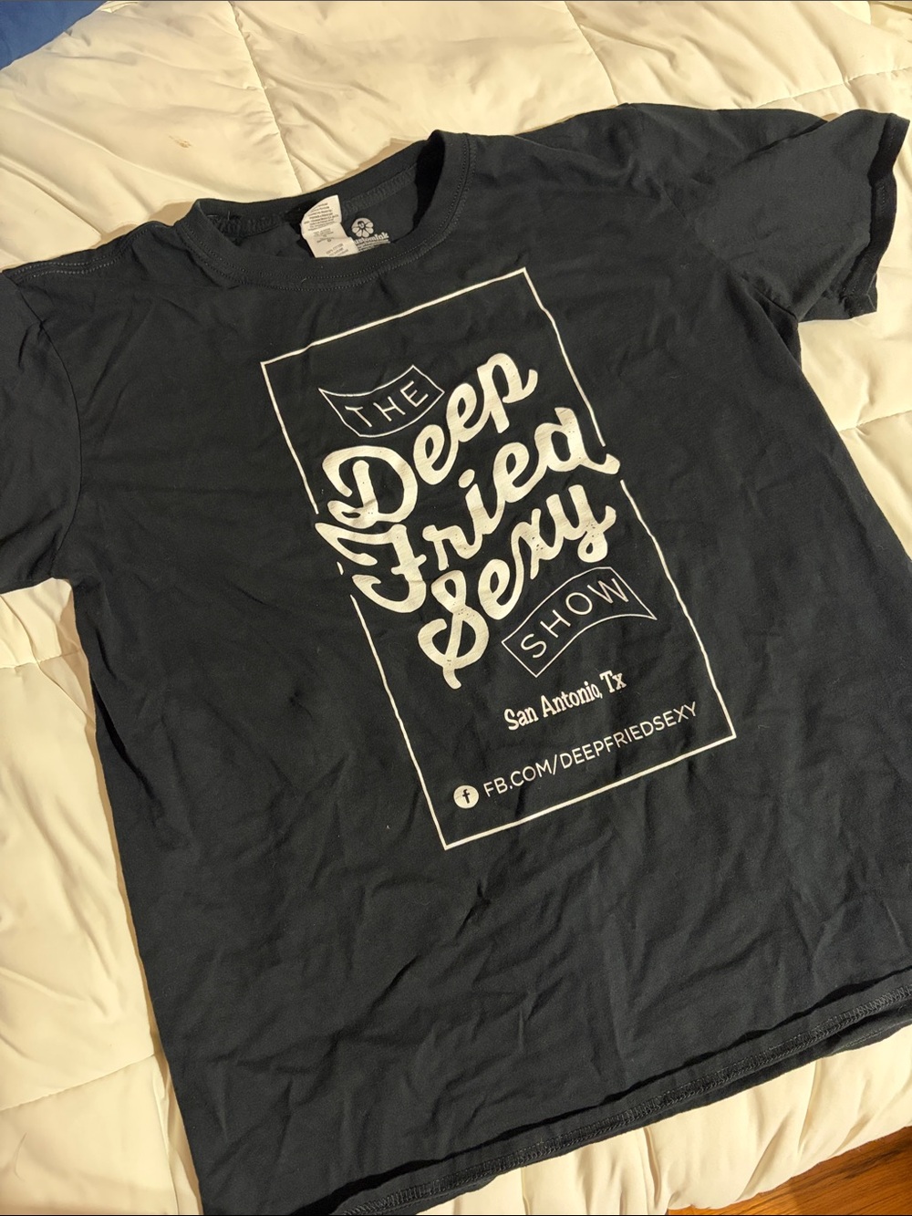 Deep Fried Sexy Show Graphic Tee - Black